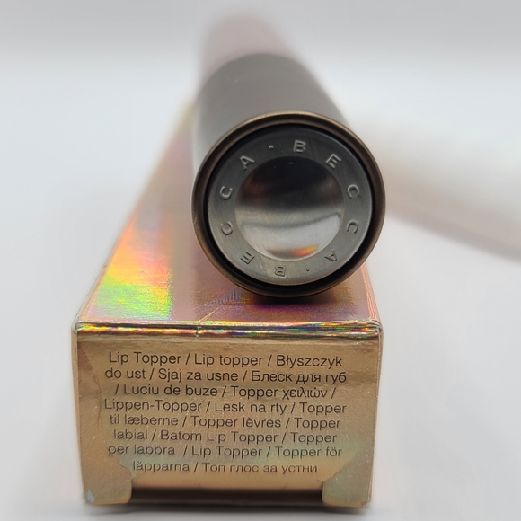 Becca Liquid Crystal Lip Topper Glow Gloss in Topaz X Gilt - Picture 7 of 7